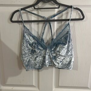 Crushed Velvet Bralette